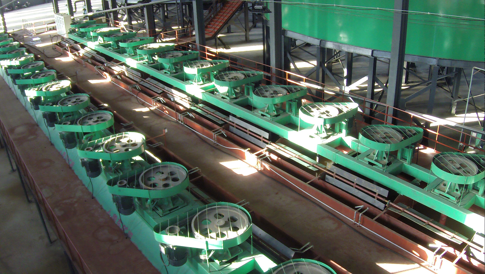 內(nèi)蒙烏蘭察布銀礦生產(chǎn)線